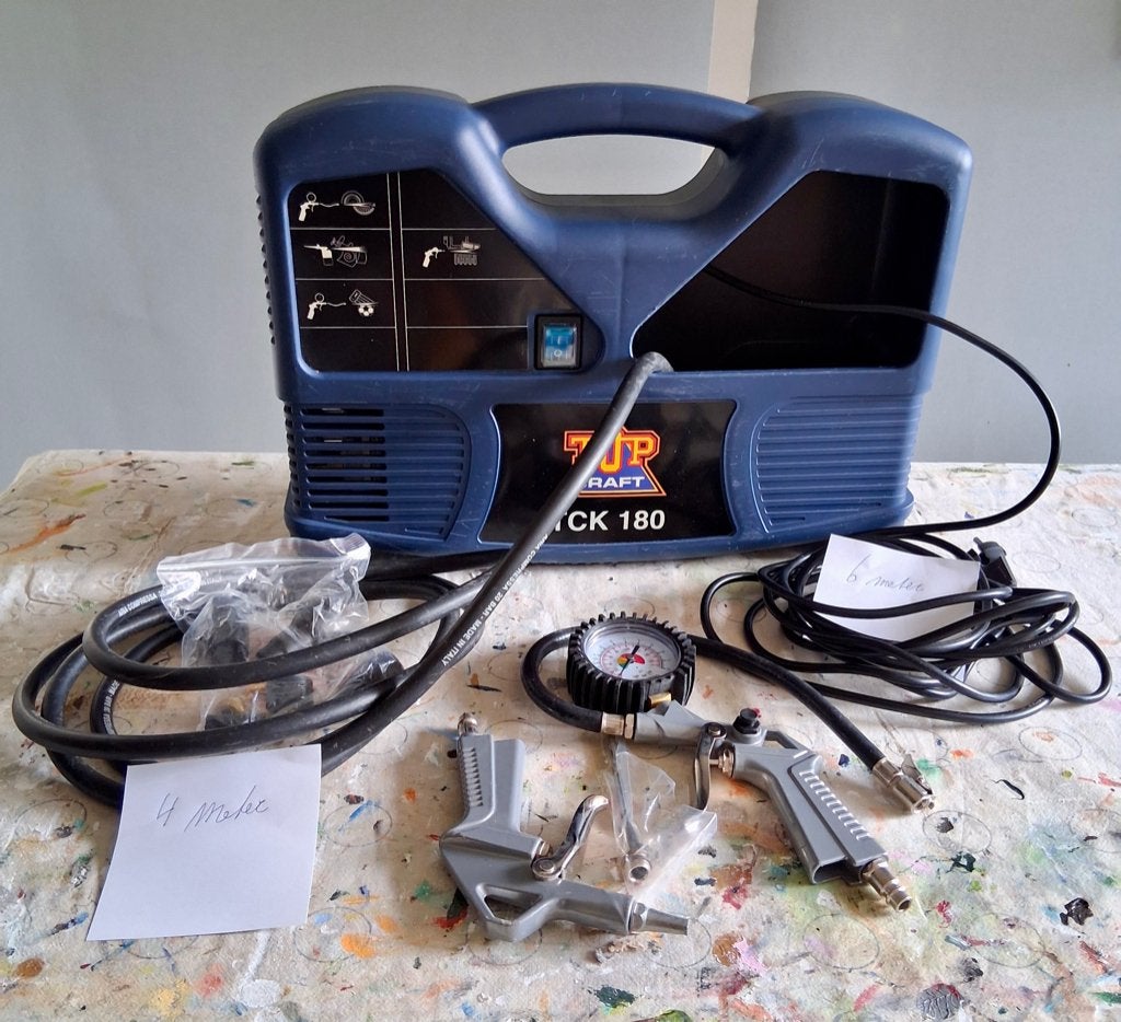 compressor, 25 tot 100 liter, Ophalen, Zo goed als nieuw, 6 tot 10 bar