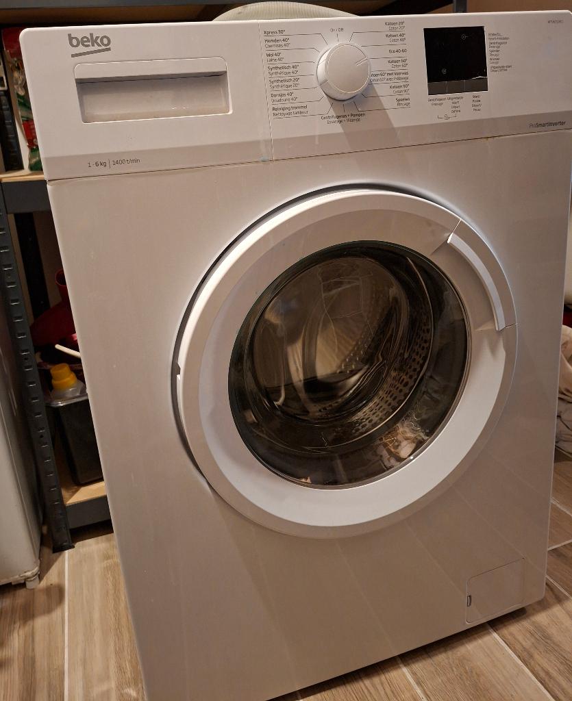Wasmachine Beko, Elektronische apparatuur, Wasmachines, Ophalen, 1200 tot 1600 toeren, Gebruikt, Minder dan 85 cm