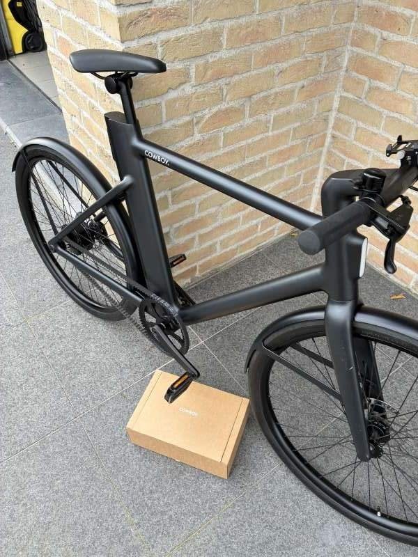 Cowboy 4 Classic mat black ., Vélos & Vélomoteurs, Vélos électriques, Comme neuf, Cowboy, Moins de 30 km par batterie, Enlèvement