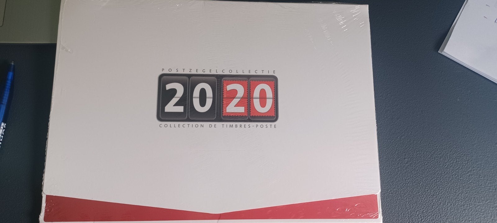 pochette collection timbre 2020, Enlèvement
