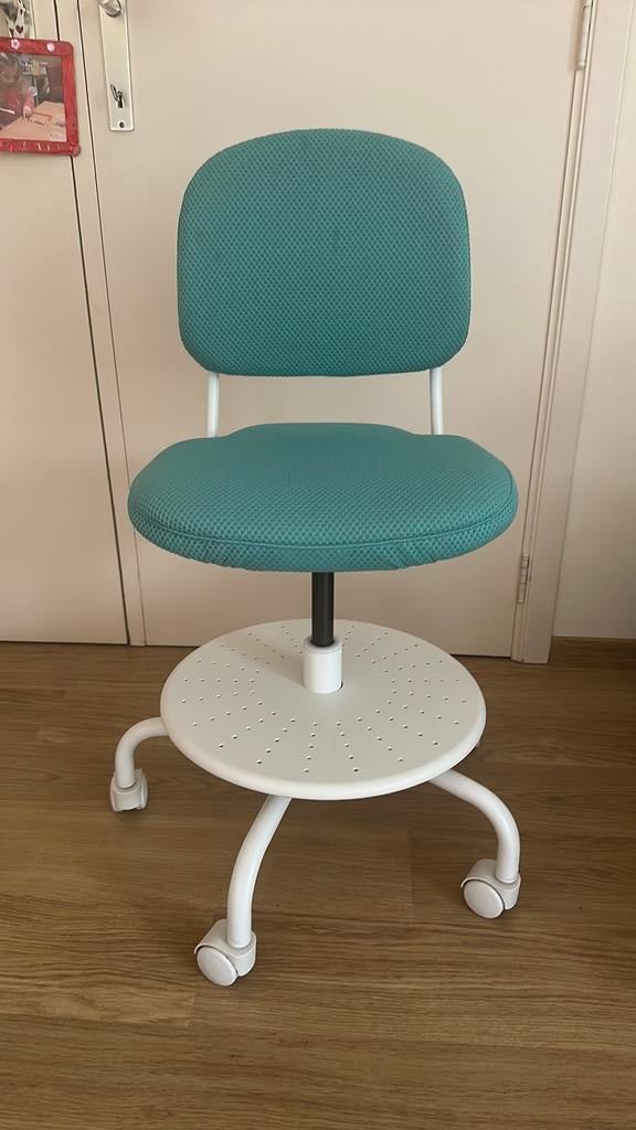Chaise de bureau enfant, Maison & Meubles, Chaises de bureau, Enlèvement, Comme neuf, Vert, Chaise de bureau