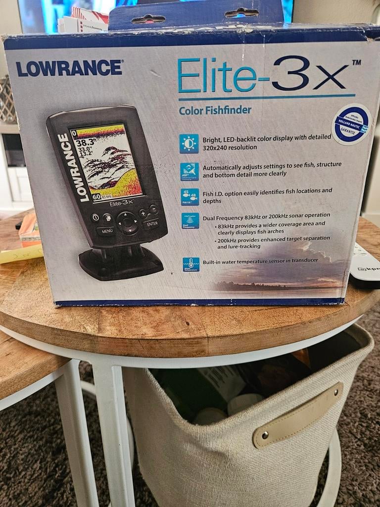 Lowrance elite-3x, Watersport en Boten, Ophalen of Verzenden