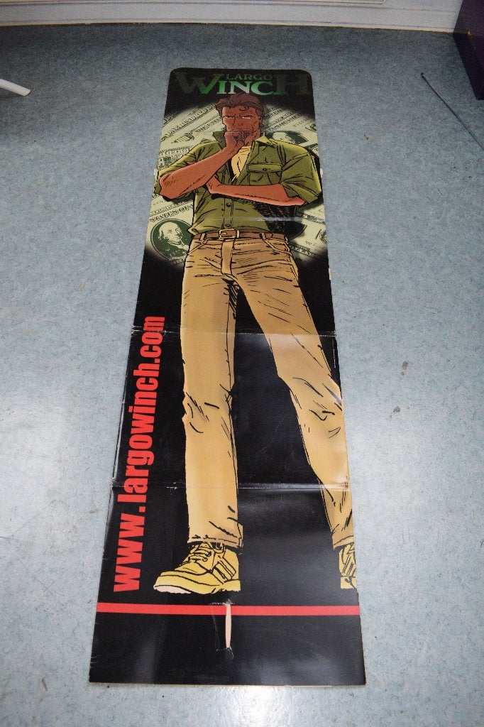 liquidation plv carton BD bande dessinée largo winch, Livres, Enlèvement ou Envoi