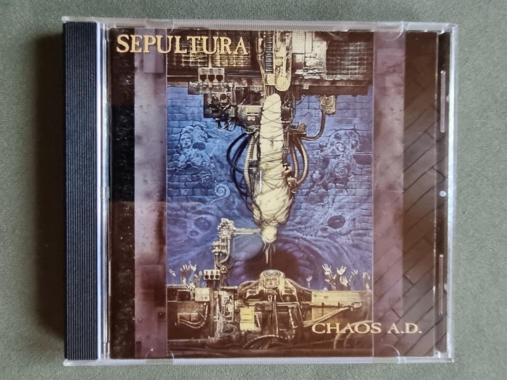 Sepultura – Chaos A.D. (USA CD Bonus Tracks, Cavalera), Ophalen of Verzenden