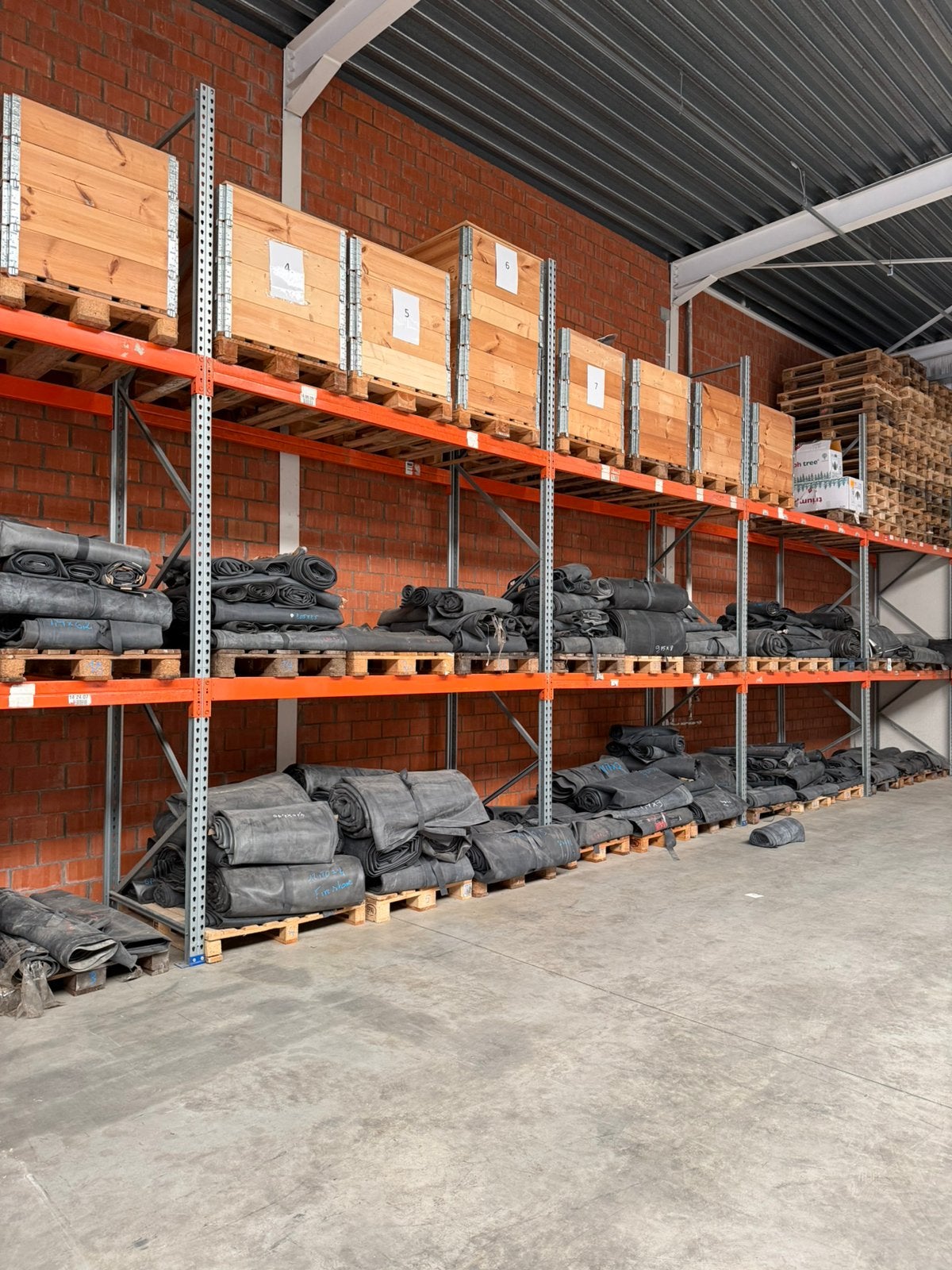 EPDM verschillende afmetingen, Ophalen
