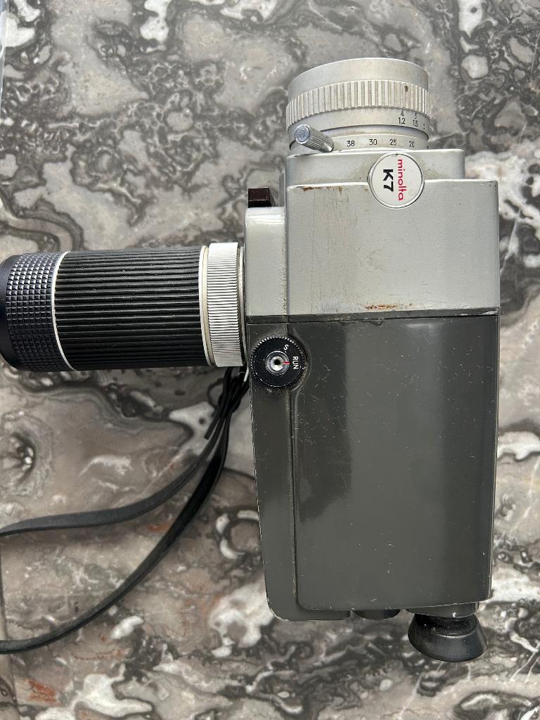 Caméra Super 8 - Minolta Autopak-8 K7 (Bon état mécanique), Collections, Enlèvement ou Envoi, Caméra