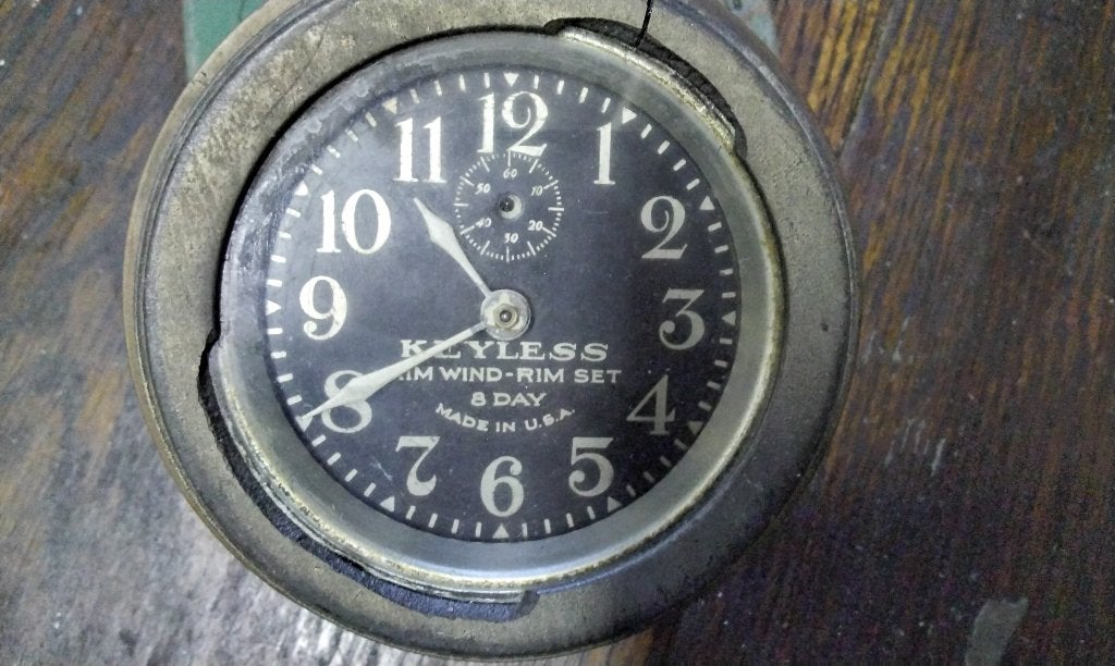 MONTRE DE BORD DE VOITURE 1930, Autos : Pièces & Accessoires, Tableau de bord & Interrupteurs, Enlèvement ou Envoi, Utilisé