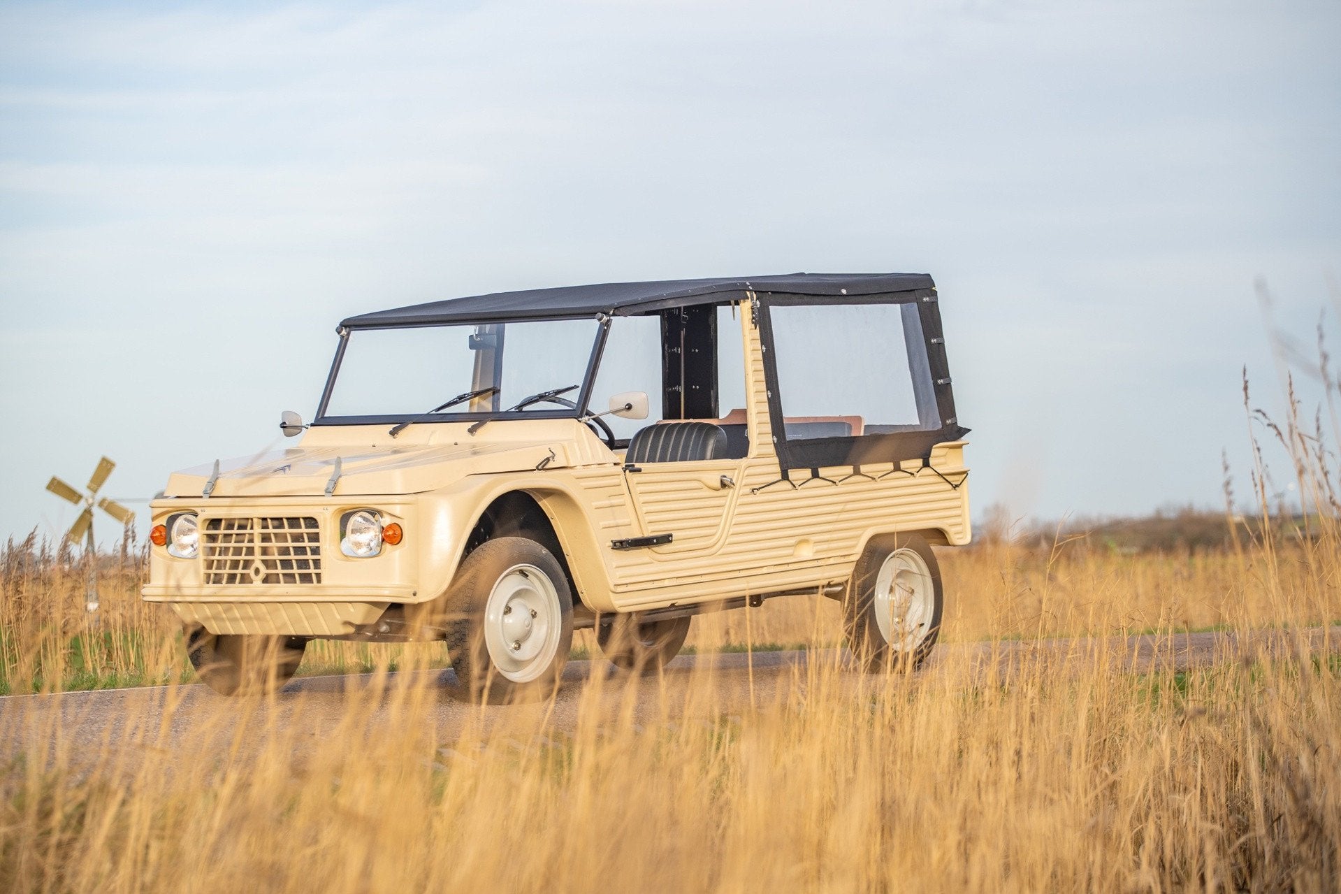 Citroen MEHARI 2 + 2, Auto's, Oldtimers, Voorwielaandrijving, 602 cc, Geel, Bedrijf