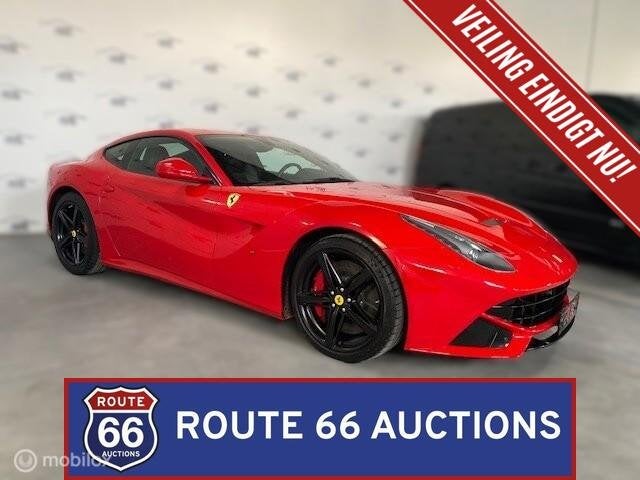 Ferrari F12berlinetta | 2013 | Route 66 Auctions, Auto's, Ferrari, Gebruikt, F12 Berlinetta, Zwart, Bedrijf