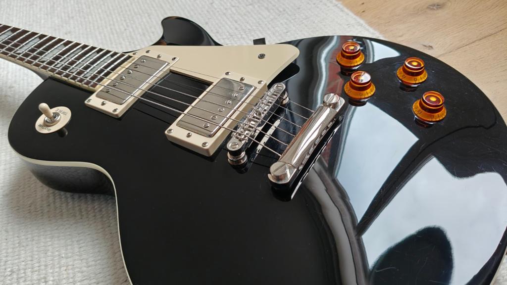Epiphone Les Paul Standard Ebony, Muziek en Instrumenten, Ophalen, Zo goed als nieuw, Solid body, Epiphone