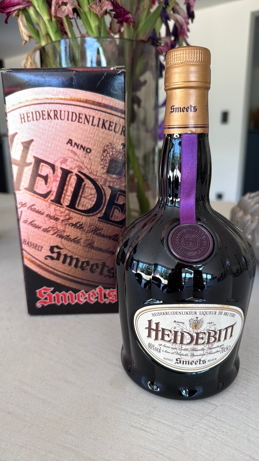 Vintage Smeets Heidebitt – In Geschenkdoos, Collections, Collections Autre, Utilisé, Enlèvement