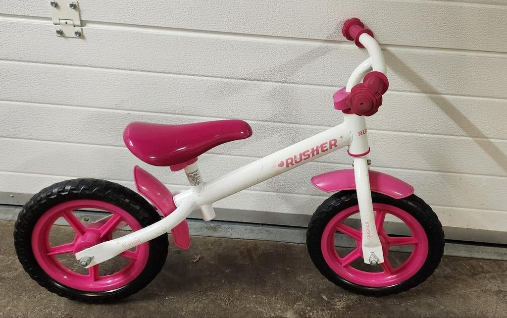 Loopfiets, Ophalen