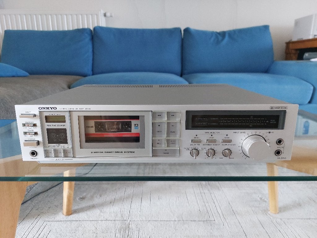 Onkyo TA-2055, Audio, Tv en Foto, Cassettedecks, Ophalen of Verzenden, Enkel, Overige merken
