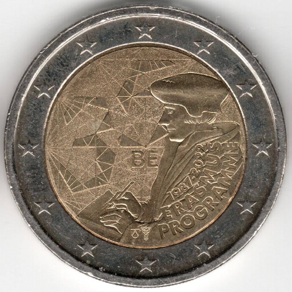 België : 2 Euro 2022 Erasmus Programma KM#430 Ref 16718, Postzegels en Munten, Ophalen of Verzenden, België, 2 euro, Losse munt