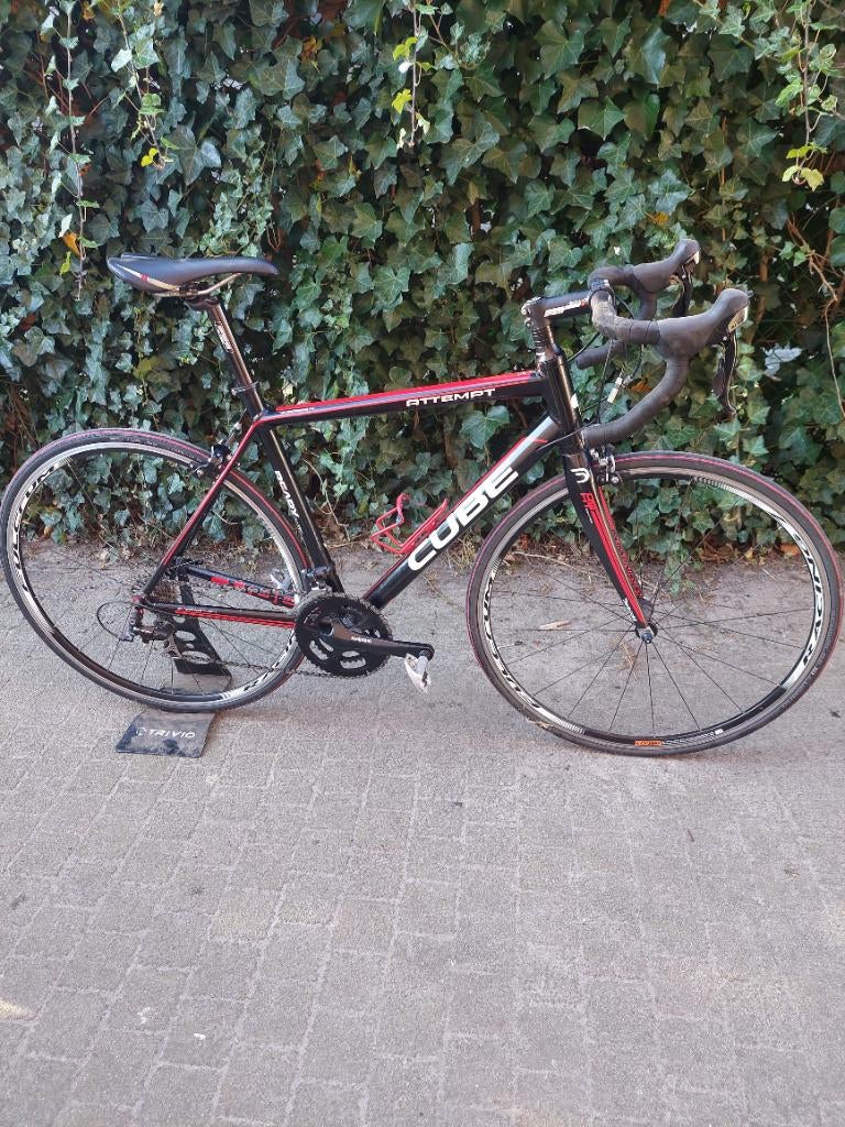 Cube attempt, Fietsen en Brommers, Fietsen | Racefietsen, Zo goed als nieuw, Overige merken, Meer dan 20 versnellingen, 28 inch
