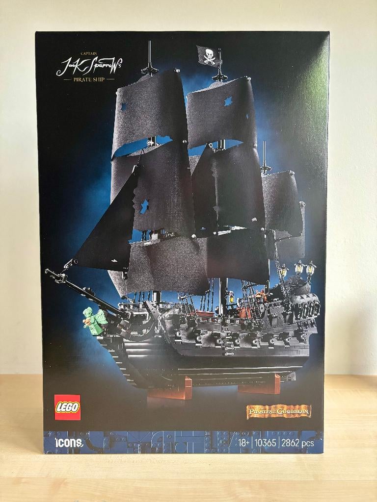 Lego 10365 Captain Jack Sparrow 's Pirate Ship Nieuw!, Nieuw, Complete set, Compleet, Lego