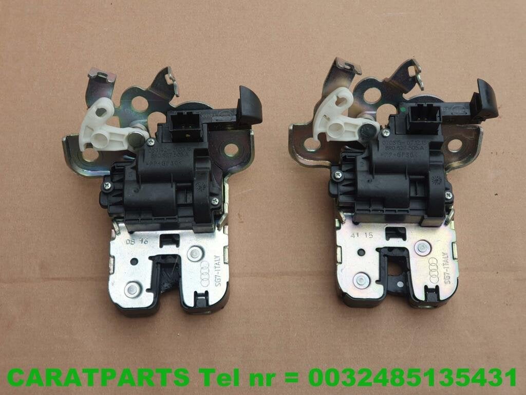 8R0827505A Serrure de hayon Q3 Serrure de hayon Q5 rs3 rs4 r, Audi, AUDI AG, Auto-Union-Strasse 1
85045  Ingolstadt, DE, Utilisé