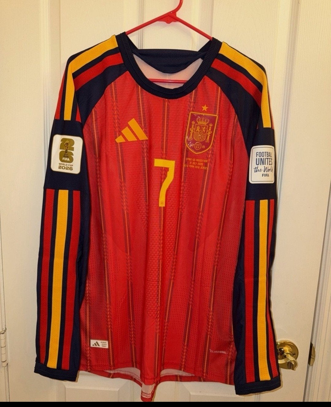 Spanje Ferran Torres Origineel WorldCup Finale Nieuw 2026, Sport en Fitness, Voetbal, Verzenden, Shirt