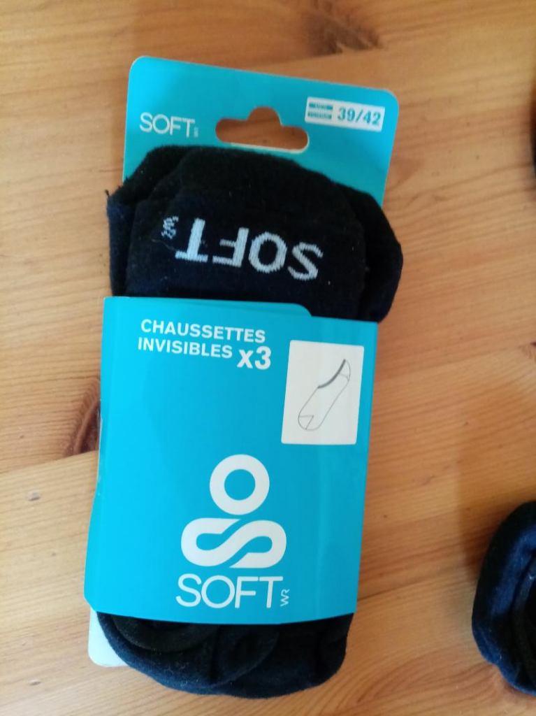 Soft : 3 paar nieuw zwart sneakersokken lage sokken 39 / 42, Vêtements | Femmes, Chaussettes & Bas, Enlèvement ou Envoi, Neuf