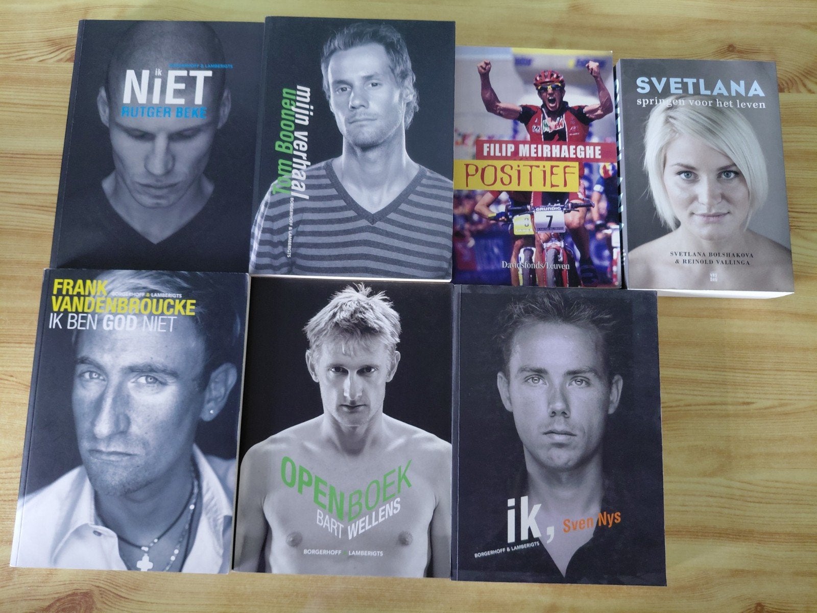 Biografieën van 7 belgische sporters, Boeken, Biografieën, Ophalen, Gelezen, Sport