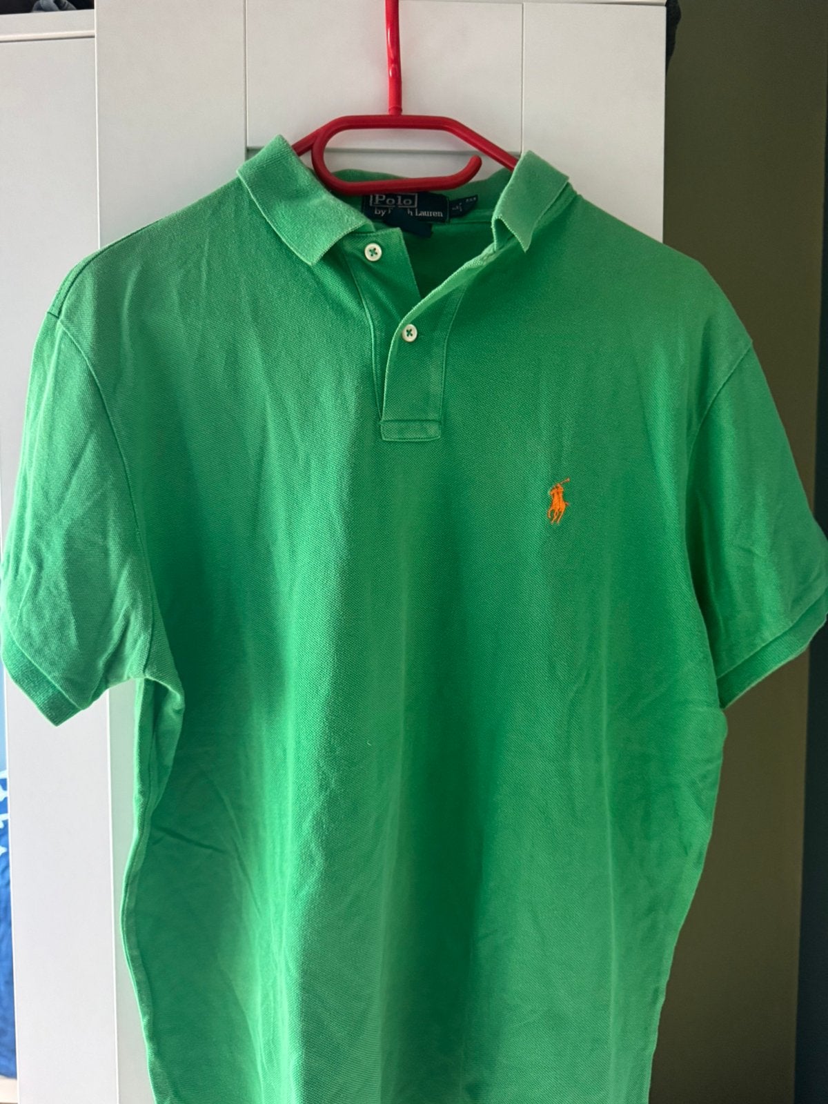 Ralph Lauren Polo Shirt Green – Classic Style, Ophalen of Verzenden, Zo goed als nieuw, Maat 52/54 (L)