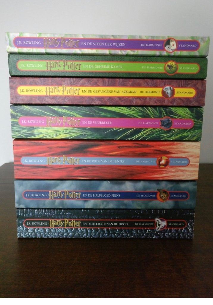 Harry potter boeken reeks 1-7, Ophalen of Verzenden, Zo goed als nieuw, Boek of Poster