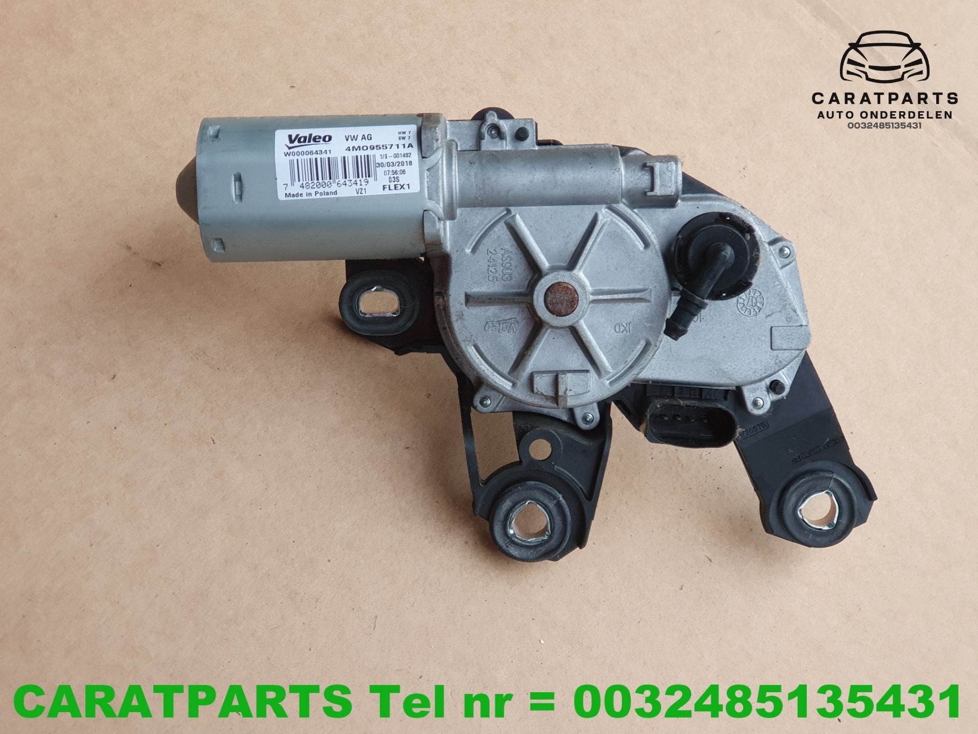 4M0955711A Bentayga ruitenwissermotor achter Q7 4M A4 8W B9, Auto-onderdelen, Gebruikt, AUDI AG, Auto-Union-Strasse 1
85045  Ingolstadt, DE