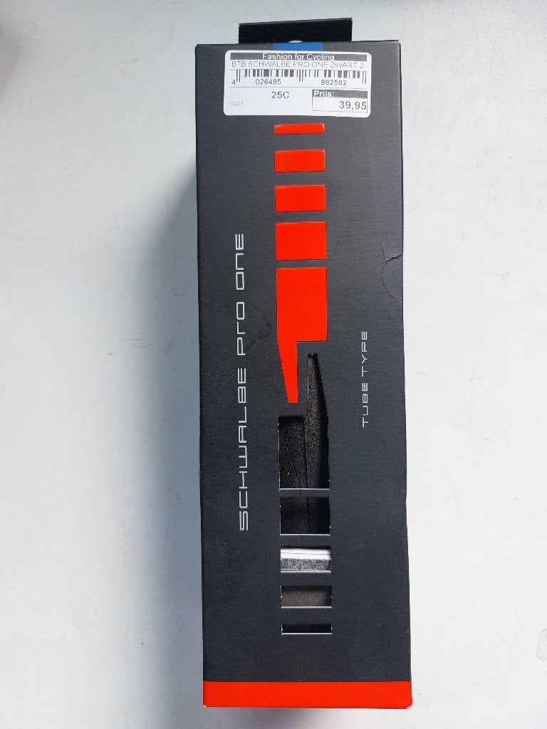 Schwalbe pro one zwart buitenband, Ophalen, Band, Schwalbe, Nieuw