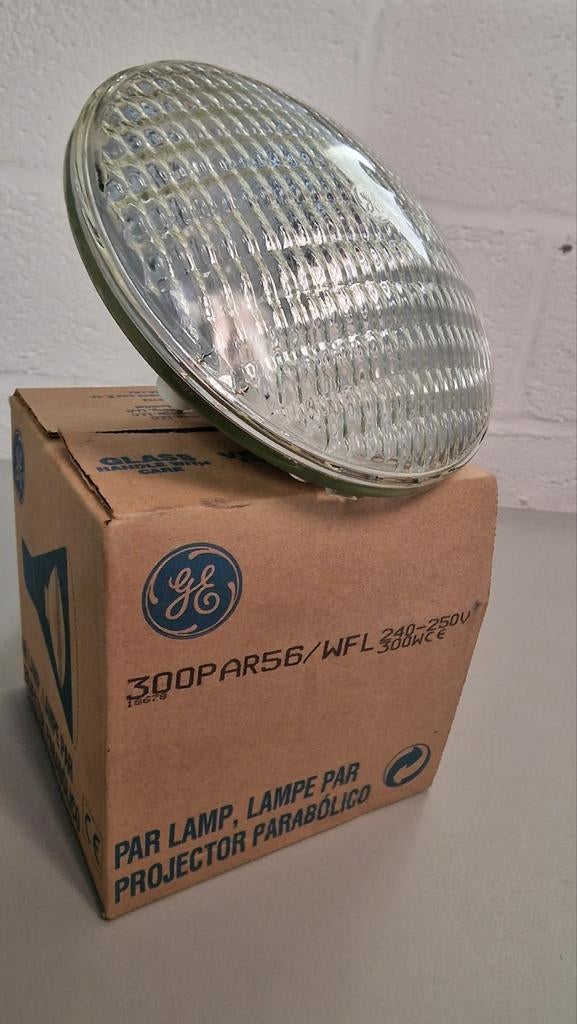 2 x GE 240v 300w projectorlampen, Ophalen of Verzenden