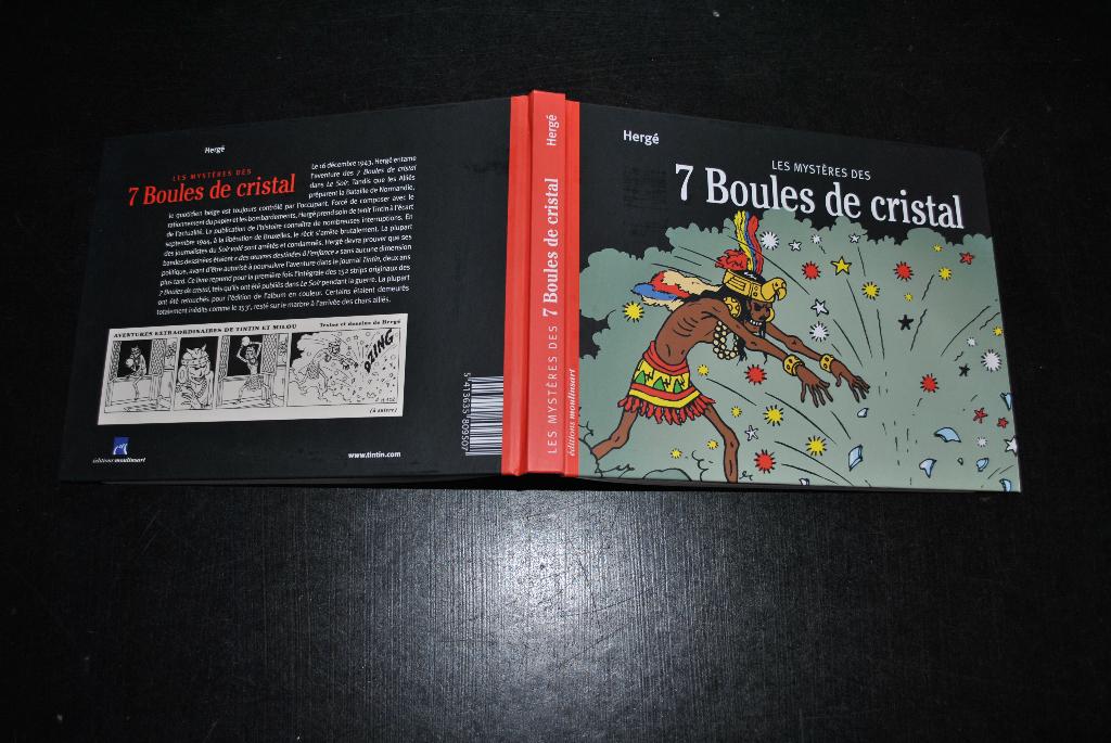 HERGE Les mystères des 7 boules de cristal Tintin GODDIN, Enlèvement ou Envoi, Utilisé, GODDIN HERGE