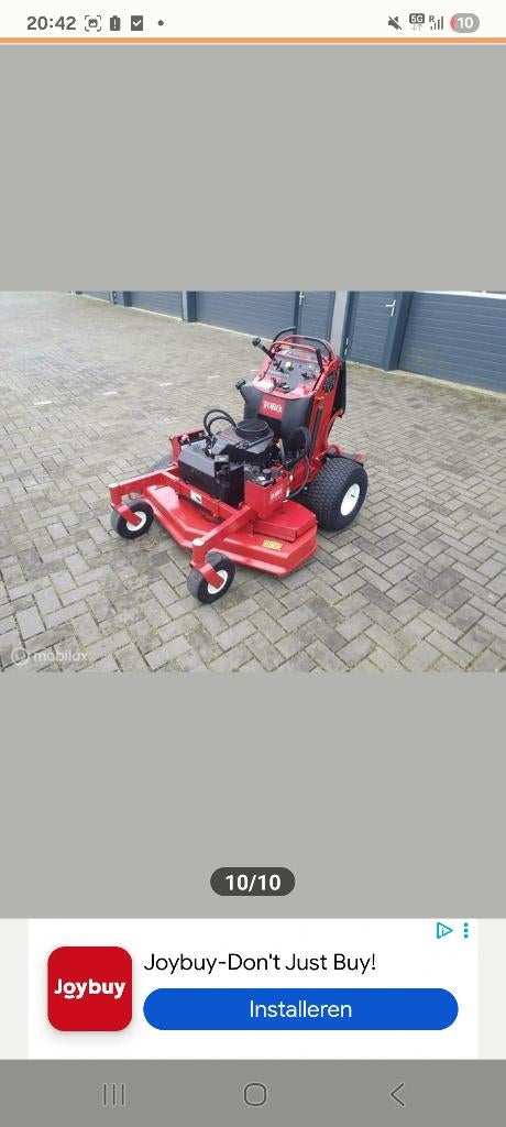 Toro grandstand, Tuin en Terras, Grasmaaiers, Ophalen, Cirkelmaaier, Gebruikt, Toro