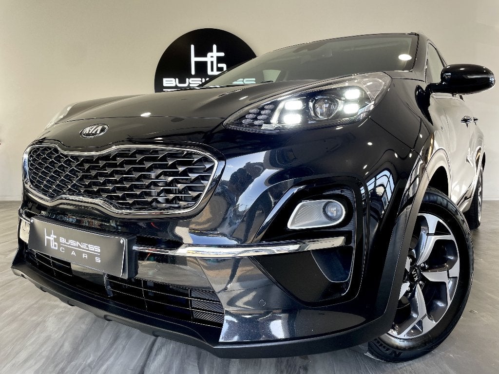 Kia Sportage 1.6 CRDi/ CARNET KIA/ CUIR / FACELIFT/ LED/ GPS, Auto's, Kia, 4 cilinders, Zwart, Leder, 5 deurs