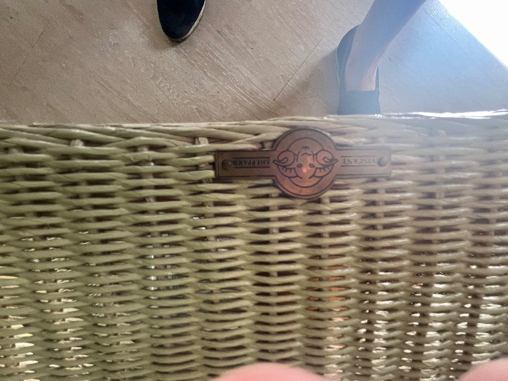 Eetkamerstoel loyd loom, Huis en Inrichting, Ophalen, Overige kleuren, Riet of Rotan, Zo goed als nieuw