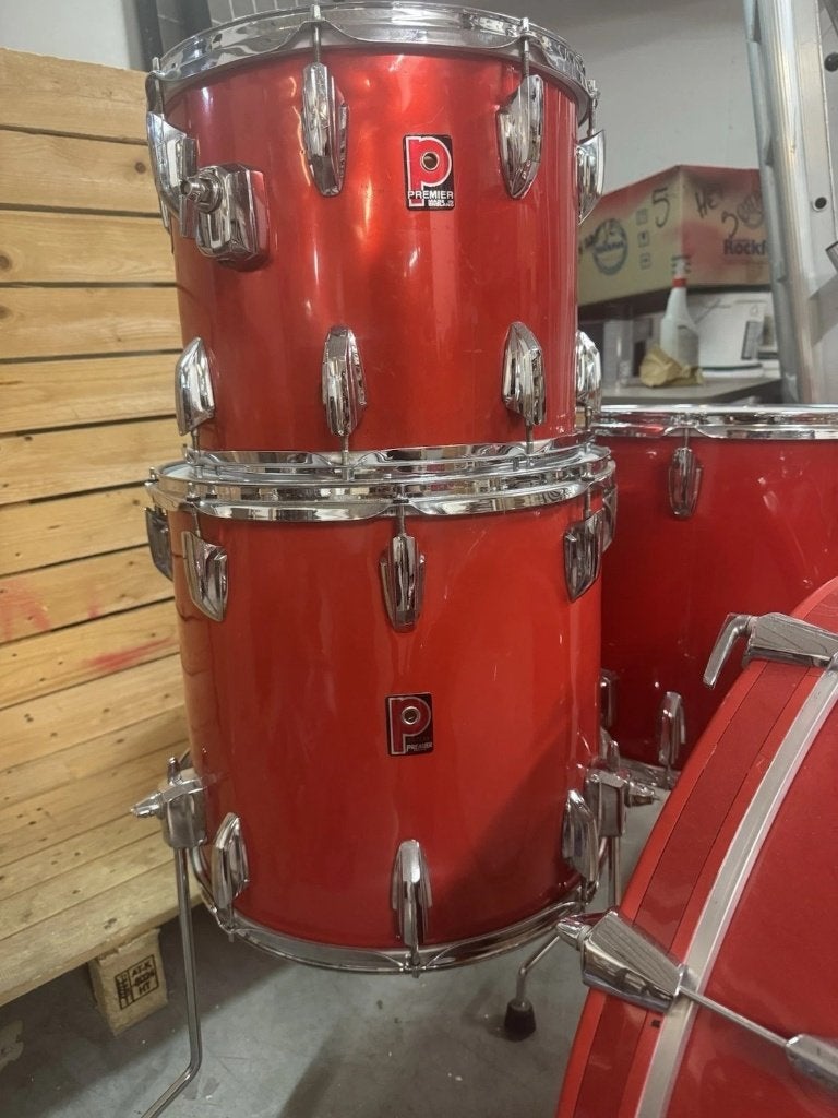 Premier Projector drum kit 24.14.16.18, Muziek en Instrumenten, Ophalen of Verzenden, Gebruikt, Premier