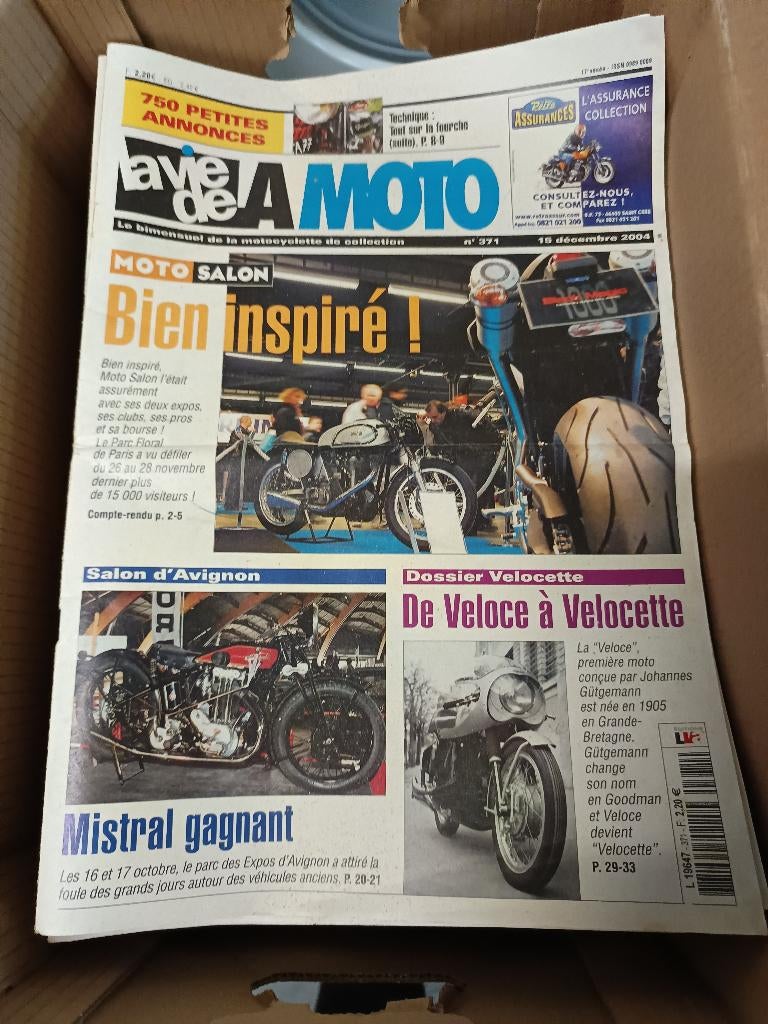 La vie de la moto, Enlèvement, Utilisé