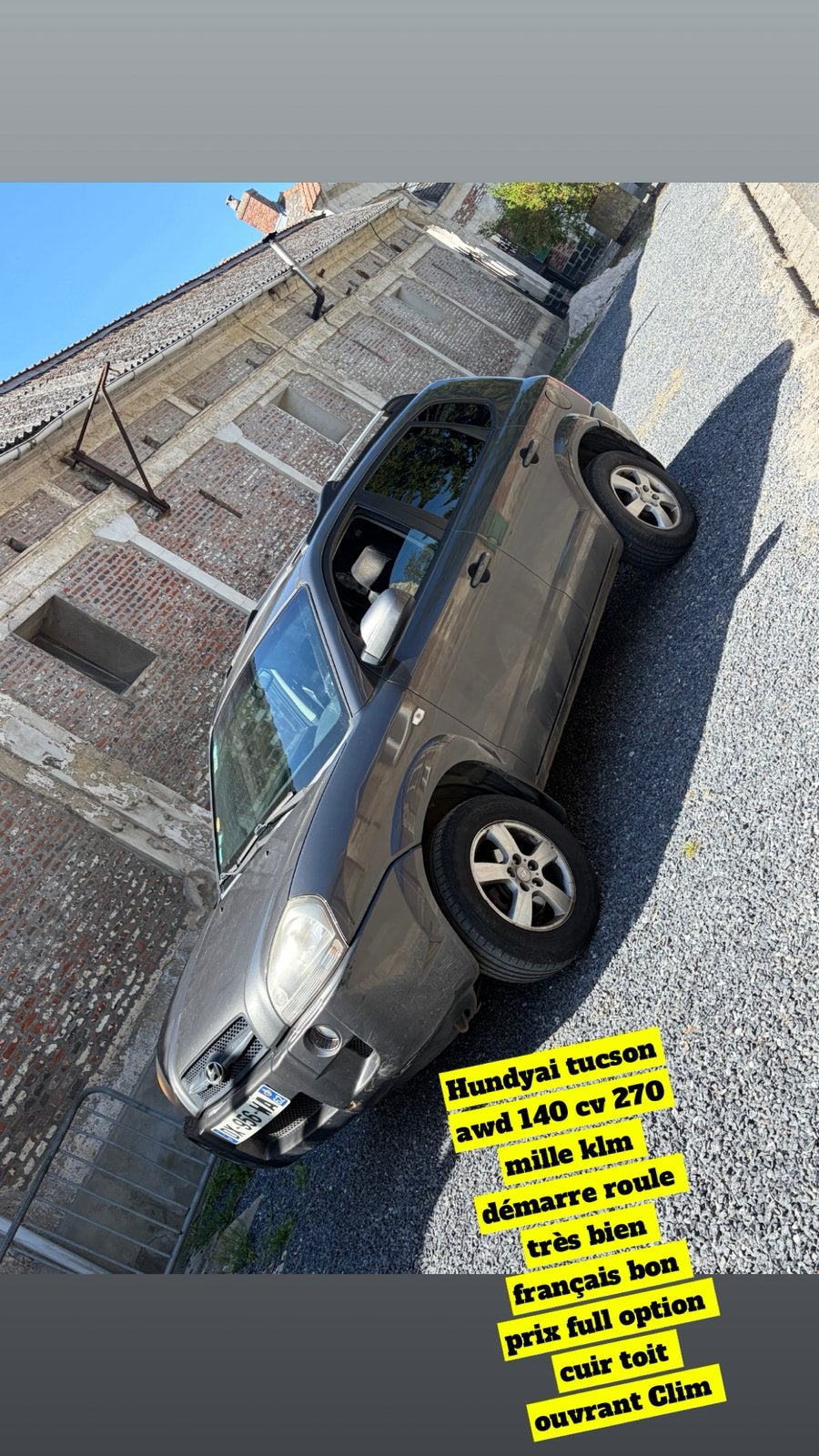 4x4 hundyai trucson, Enlèvement ou Envoi