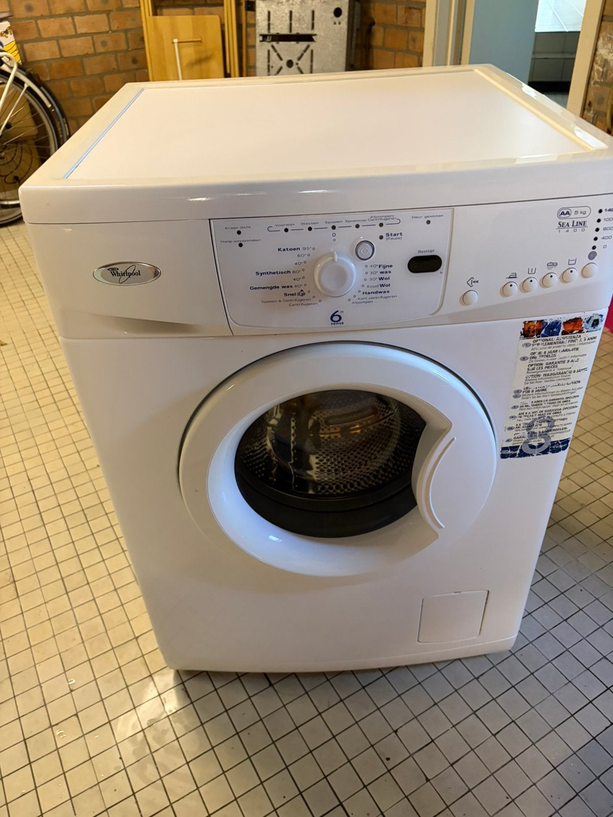 Whirlpool 5kg wasmachine, Elektronische apparatuur, Ophalen, Zo goed als nieuw
