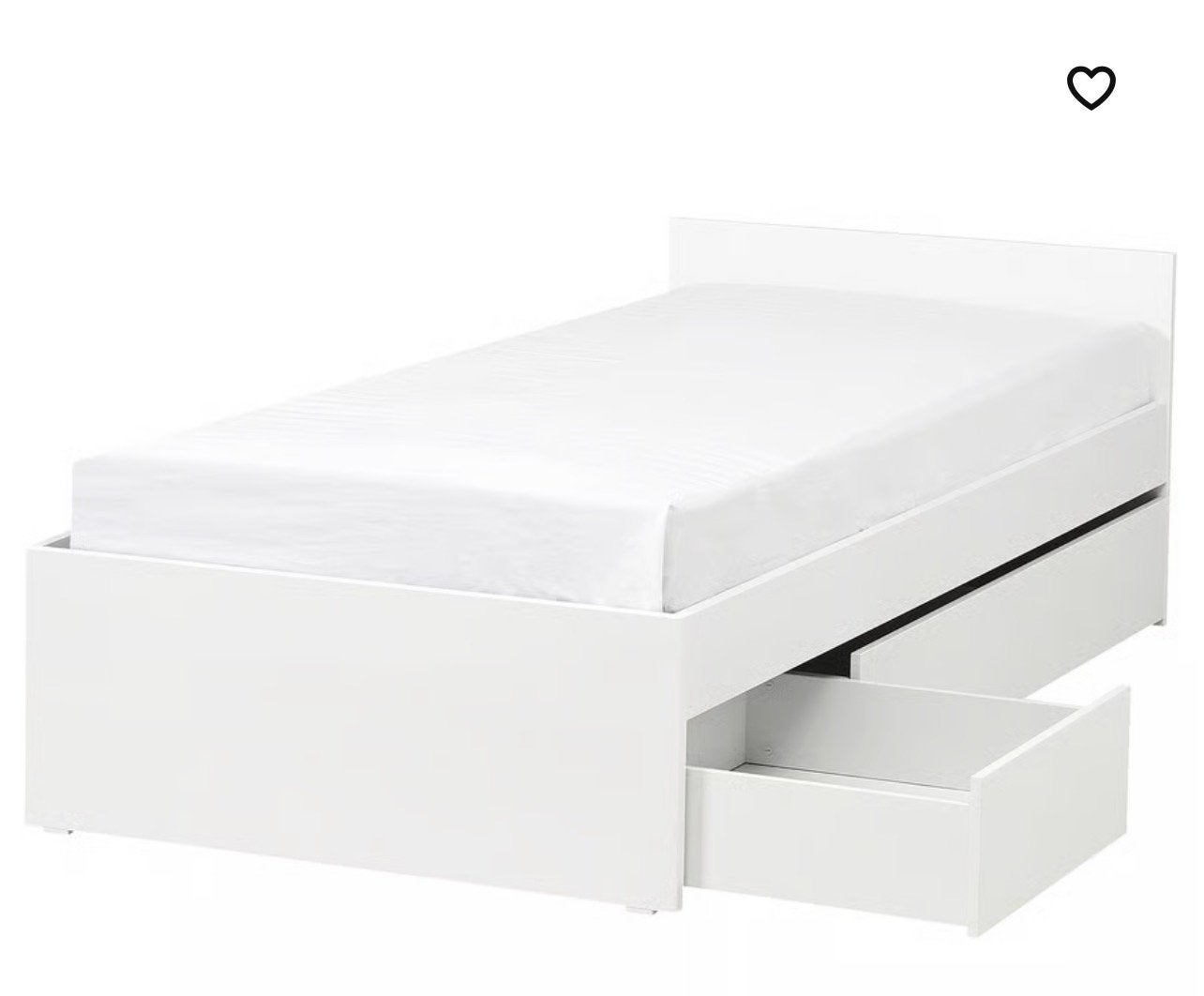 Vihals ikea bed 90cm, Huis en Inrichting, Ophalen, Zo goed als nieuw