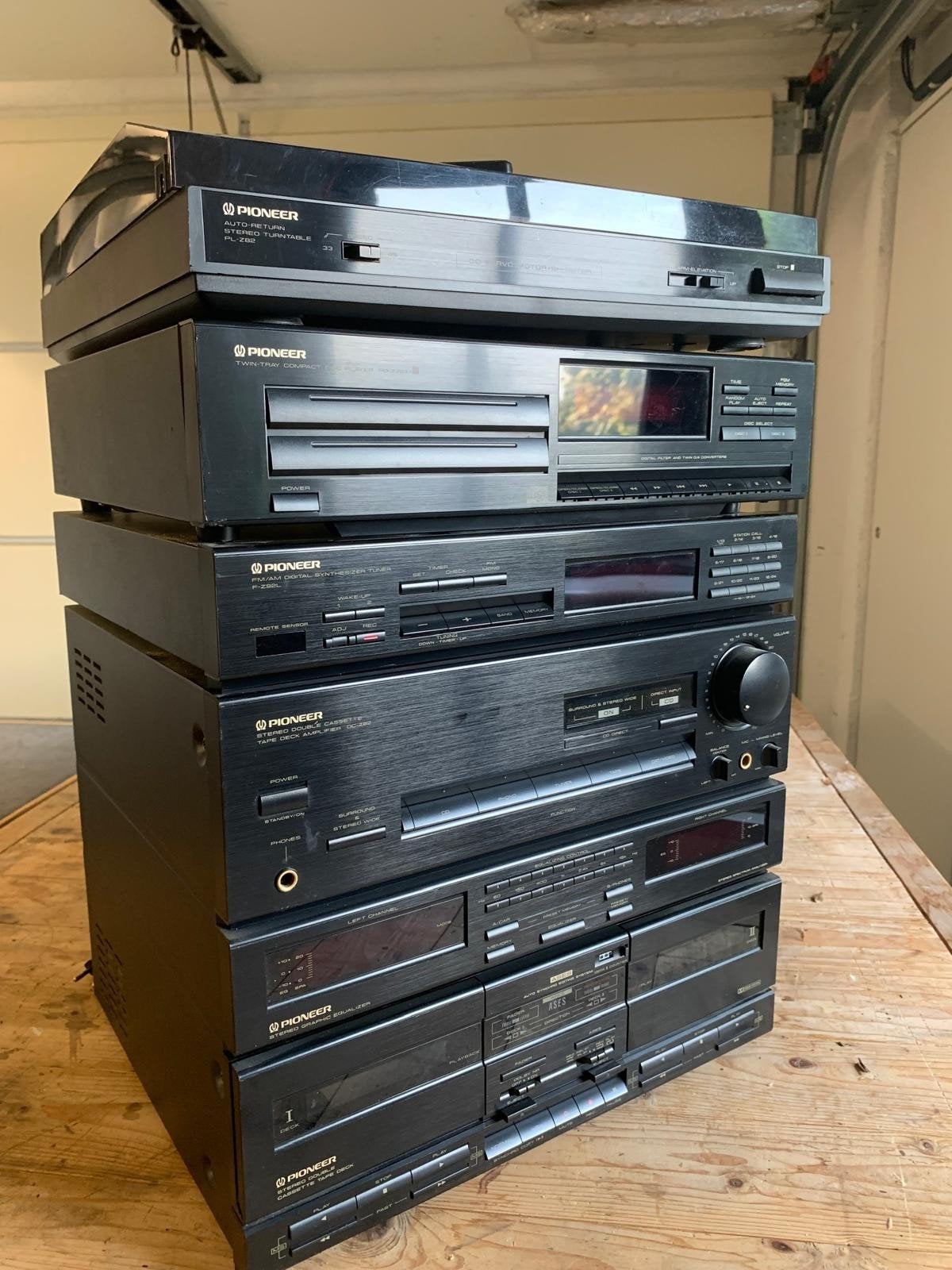 Pioneer hifi set, Audio, Tv en Foto, Stereoketens, Ophalen, Losse componenten, Pioneer, Cassettedeck