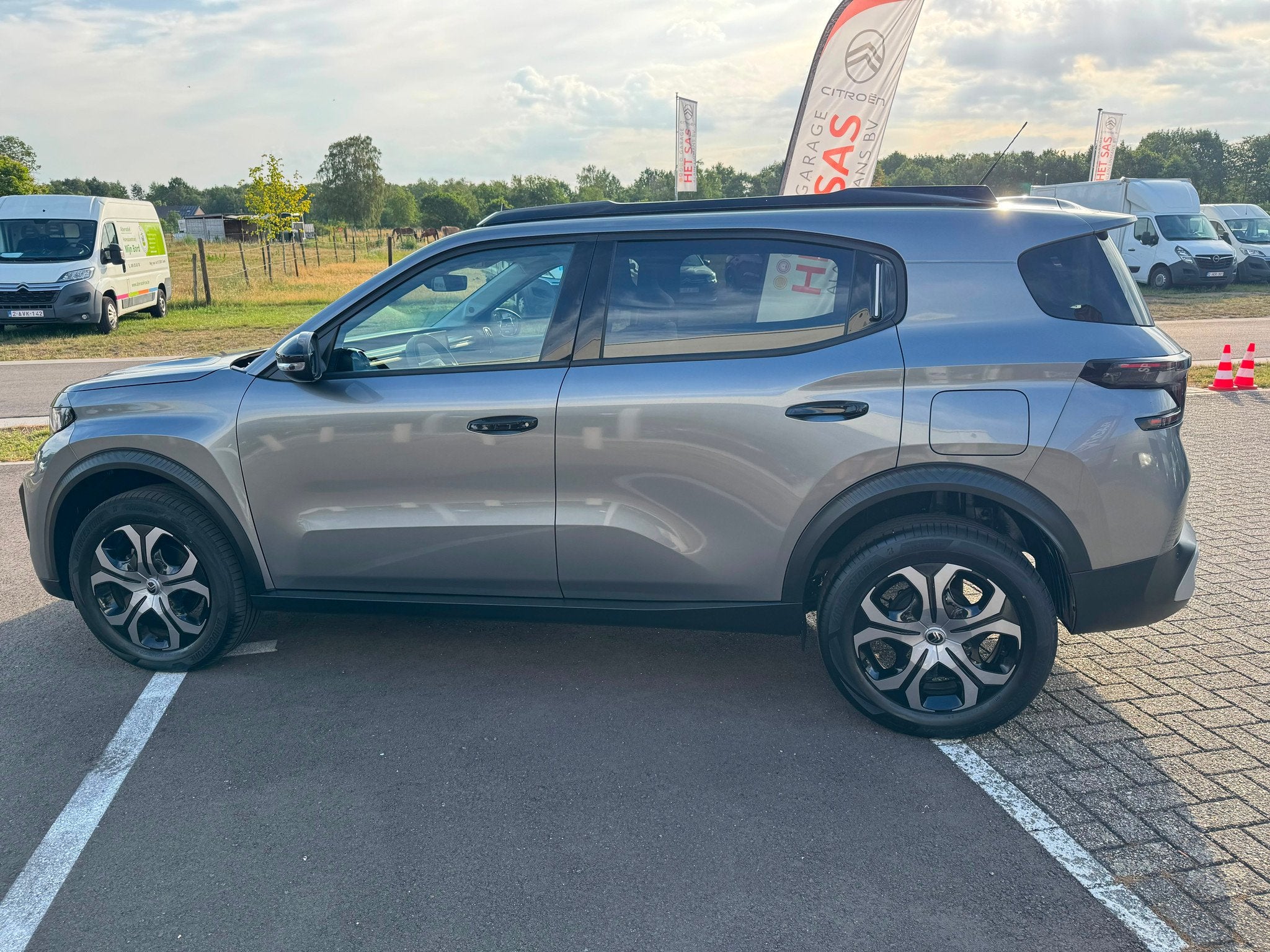 Citroën C3 Aircross TURBO 100 CH -MAX - MANUEEL - WAARBORG, 4 deurs, Stof, Gebruikt, 100 pk