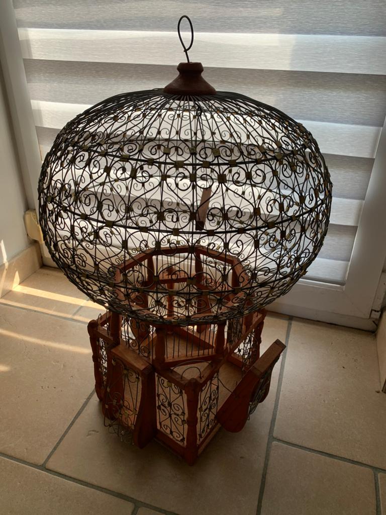 Cage à oiseaux décorative, Enlèvement, Comme neuf, Cage à oiseaux