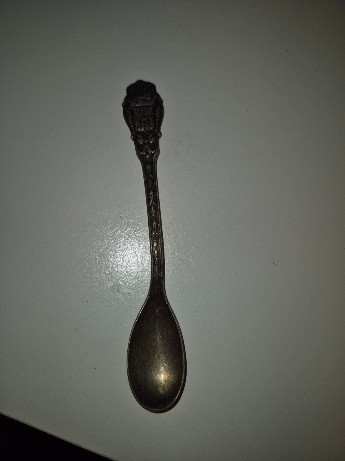 Charmant oud (thee)lepeltje – Vintage / Brocante, Ophalen of Verzenden