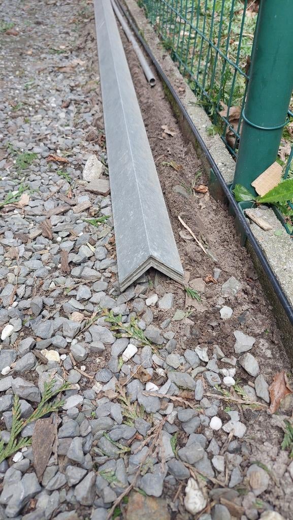 Hoekprofiel alu 50x50/2 mm 6m lang. 5 stuks, Doe-het-zelf en Bouw, Metalen, Ophalen