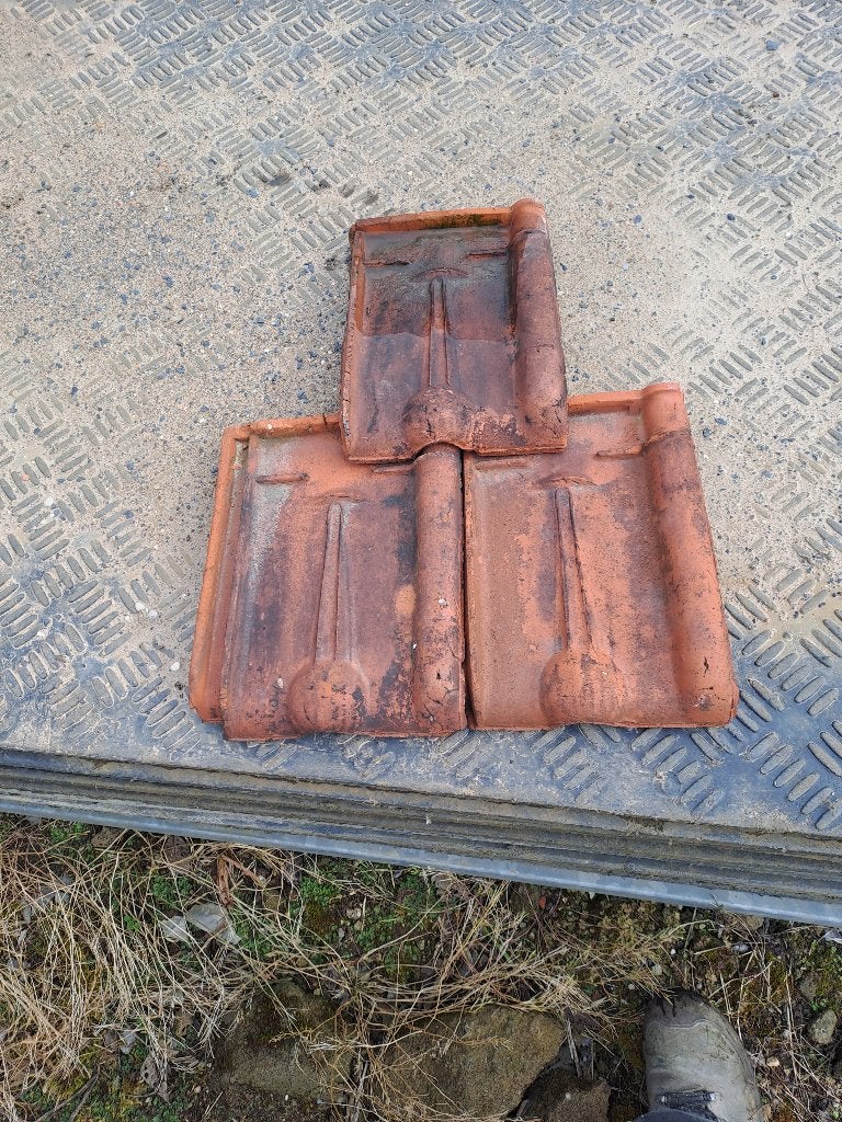 dakpannen TUCA, Doe-het-zelf en Bouw, Dakpannen en Dakbedekking, Ophalen, Gebruikt, Steen of Klei, Dakpannen
