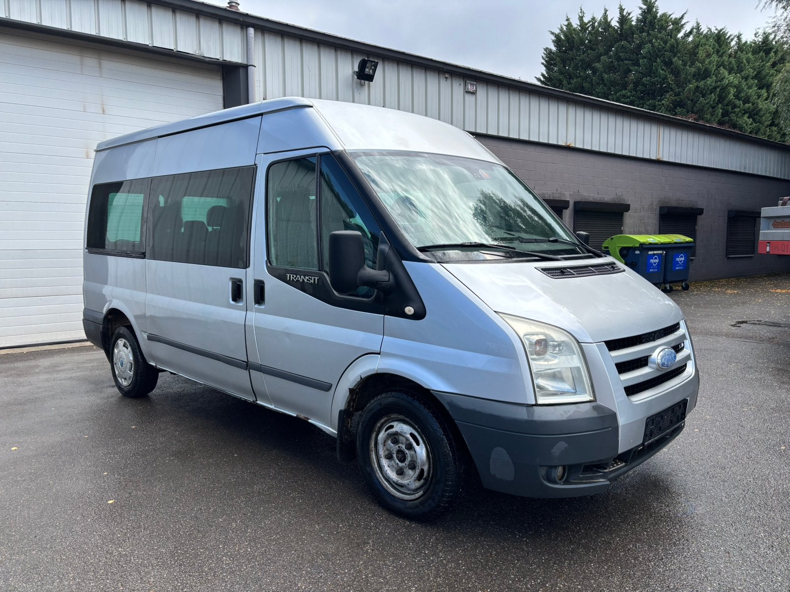 Ford Transit 9 places - 2.2TDCi - 199.706km, Autos, Ford, 2198 cm³, Argent ou Gris, Achat, 4 portes