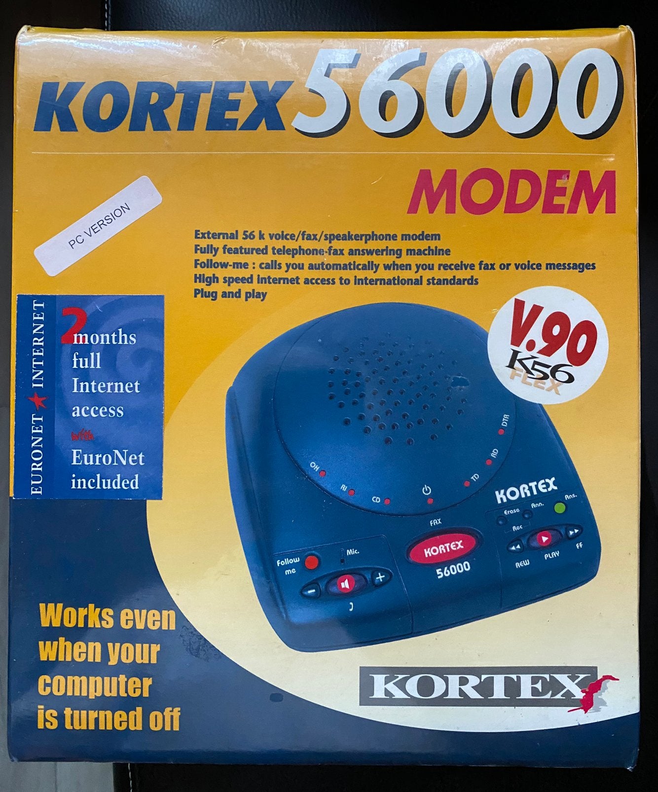 Modem Kortex 5600, NEUF, dans l’emballage d’origine, 15€, Enlèvement ou Envoi, Neuf