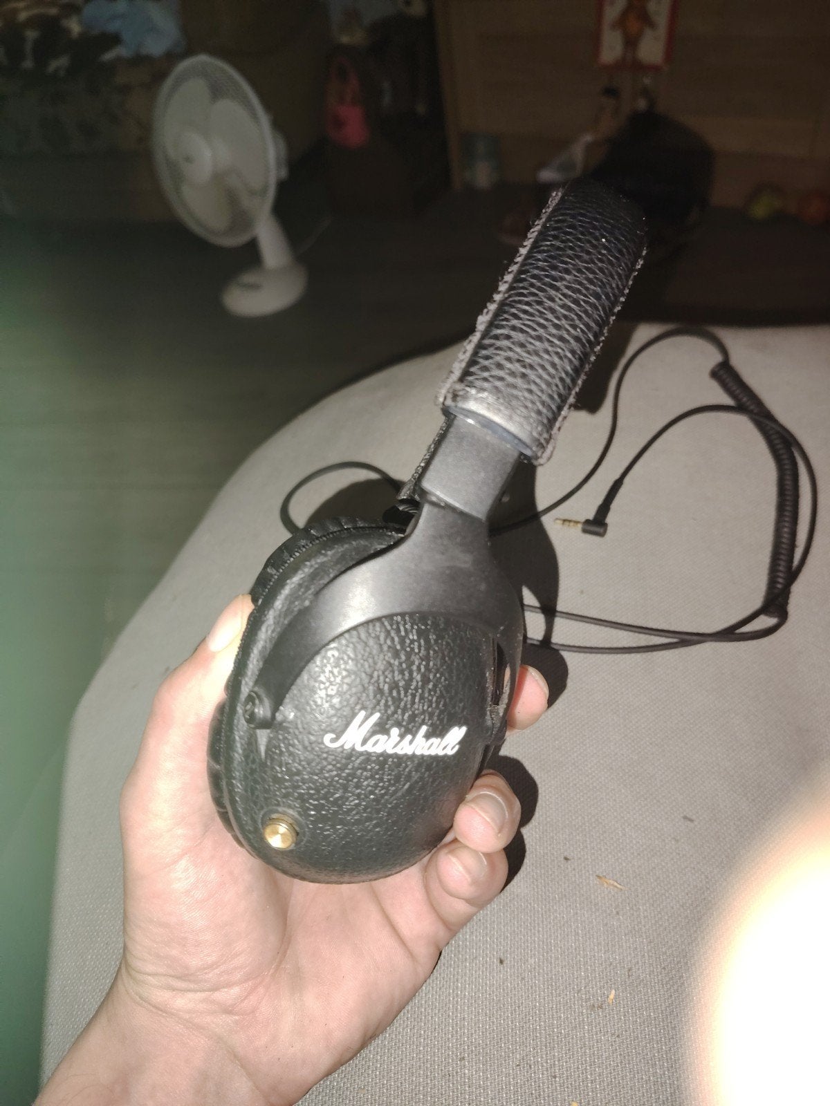 marshall monitor, Bluetooth, Supra-auriculaire, Noir, Comme neuf