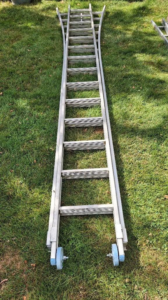Échelle, Bricolage & Construction, Échelles & Escaliers, Pliable ou rétractable/escamotable, Échelle, Enlèvement, Utilisé