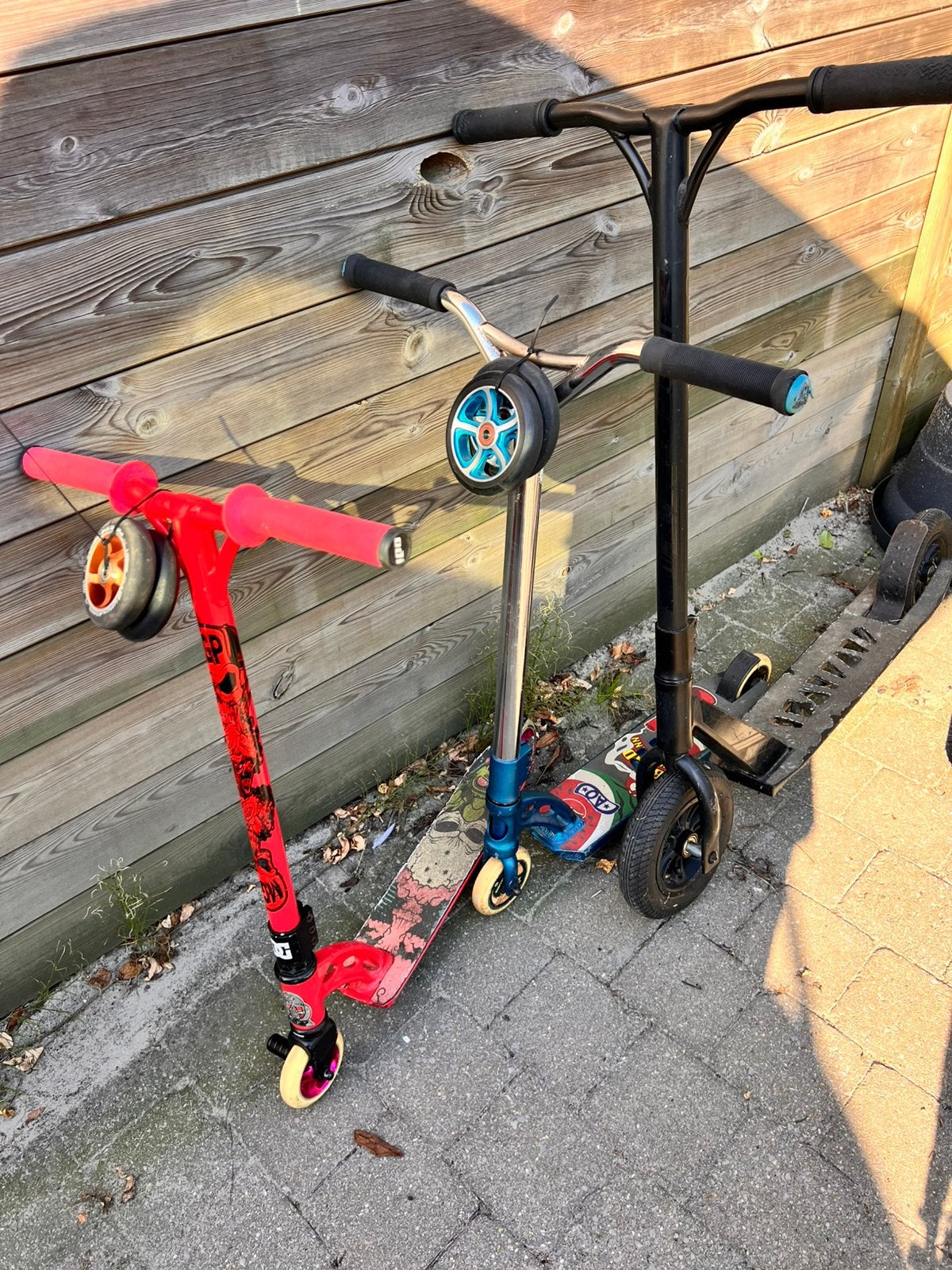 Step scooter stuntstep, Fietsen en Brommers, Ophalen, Gebruikt