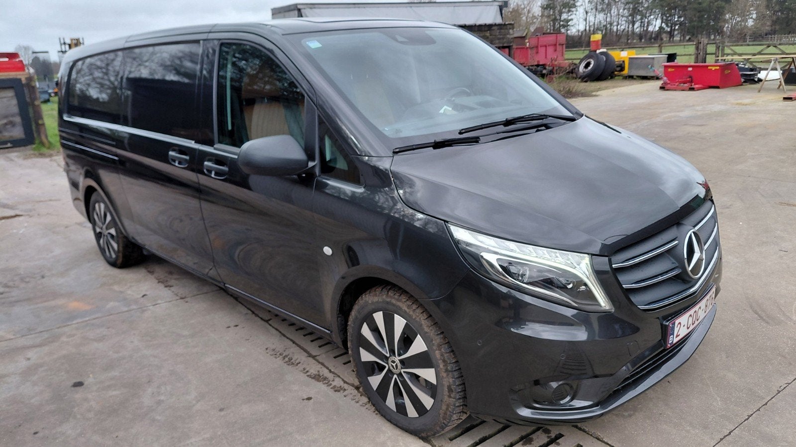 Mercedes vito 119 L3 full option 69700km, Autos, Camionnettes & Utilitaires, Particulier, Caméra de recul, Phares directionnels